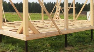 Сарай на винтовых сваях или хозблок на сваях Гудермес цена от 2594 руб. / шт.