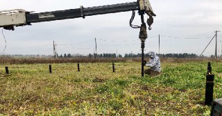 Установка винтовых свай Гудермес цена от 3176 руб.